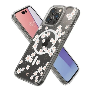Прозорий чохол Spigen Cyrill Cecile Mag MagSafe White Daisy для iPhone 14 Pro - Фото 2
