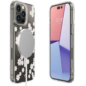 Прозорий чохол Spigen Cyrill Cecile Mag MagSafe White Daisy для iPhone 14 Pro - Фото 4