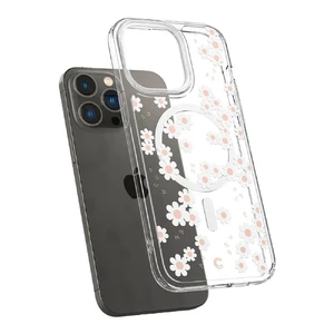 Прозорий чохол Spigen Cyrill Cecile Mag MagSafe White Daisy для iPhone 14 Pro - Фото 5