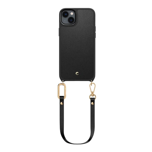 Чохол із ремінцем Spigen Cyrill Classic Charm Black для iPhone 14 | 13
