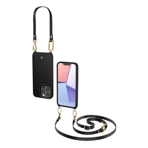 Чехол с ремешком Spigen Cyrill Classic Charm Black для iPhone 13 Pro Max - Фото 6