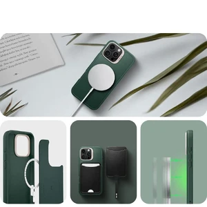Зеленый чехол Spigen Cyrill Kajuk Mag для iPhone 16 Pro - Фото 13