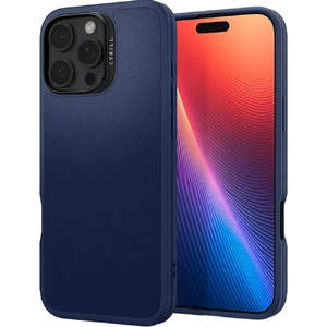 Синий чехол MagSafe Spigen Cyrill Kajuk для iPhone 16 Pro Max 8809971232807 - Фото 1