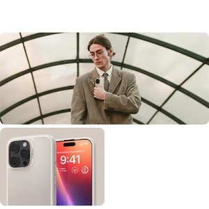Бежевый чехол Spigen Cyrill Kajuk Mag MagSafe для iPhone 16 Pro - Фото 11