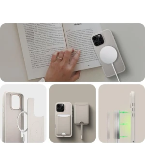 Бежевый чехол Spigen Cyrill Kajuk Mag MagSafe для iPhone 16 Pro - Фото 12