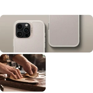 Бежевый чехол Spigen Cyrill Kajuk Mag MagSafe для iPhone 16 Pro - Фото 14