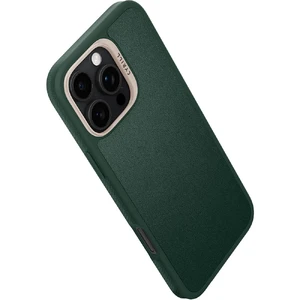Зеленый кожаный чехол Spigen Cyrill Kajuk Mag для iPhone 16 Pro Max - Фото 7