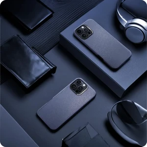 Синий чехол Spigen Cyrill Kajuk Mag для iPhone 16 Pro - Фото 9
