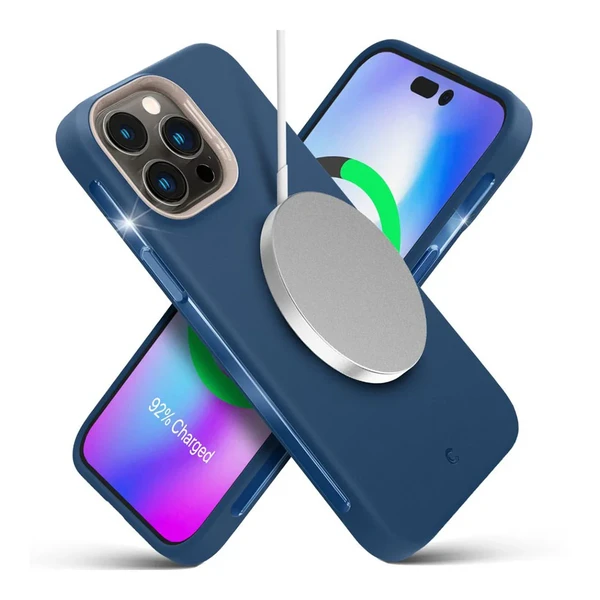 Силіконовий чохол Spigen Cyrill Ultra Color Mag MagSafe Coast для iPhone 14 Pro у Житомирі