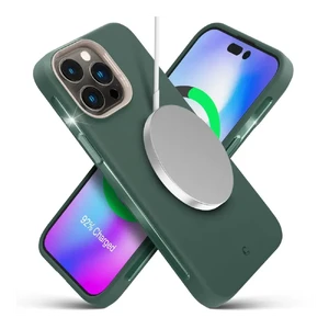 Силіконовий чохол Spigen Cyrill Ultra Color Mag MagSafe Kale для iPhone 14 Pro ACS05024 - Фото 1