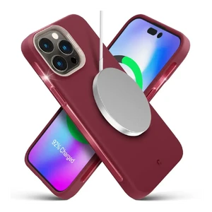 Силіконовий чохол Spigen Cyrill Ultra Color Mag MagSafe Sangria для iPhone 14 Pro ACS05025 - Фото 1