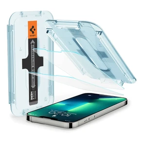 Захисне скло Spigen EZ FIT GLAS.tR для iPhone 14 | 13 | 13 Pro (2 шт.) - Фото 2
