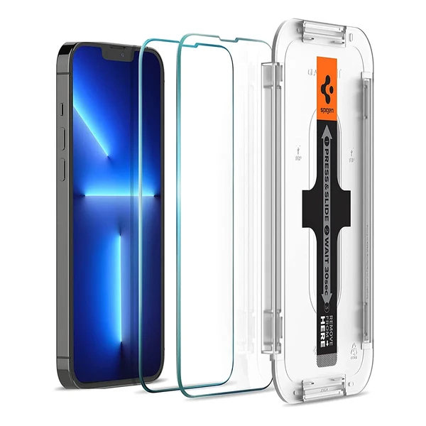 Захисне скло Spigen EZ FIT GLAS.tR Sensor Protection для iPhone 14 Plus | 13 Pro Max (2 шт.)