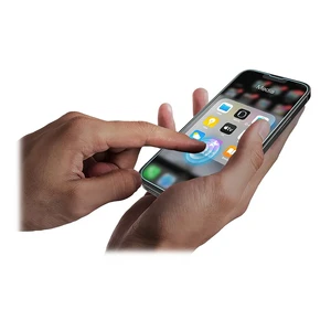 Защитное стекло Spigen EZ FIT GLAS.tR Sensor Protection для iPhone 14 | 13 | 13 Pro (2 шт.) - Фото 4