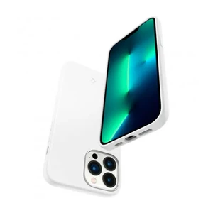 Силіконовий чохол-накладка Spigen Silicone Fit White для iPhone 13 Pro Max - Фото 4