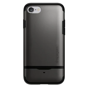 Чехол Spigen Flip Armor Gunmetal для iPhone SE 3 | SE 2 | 8 | 7 - Фото 5