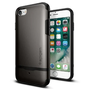 Чехол Spigen Flip Armor Gunmetal для iPhone SE 3 | SE 2 | 8 | 7 042CS20775 - Фото 1
