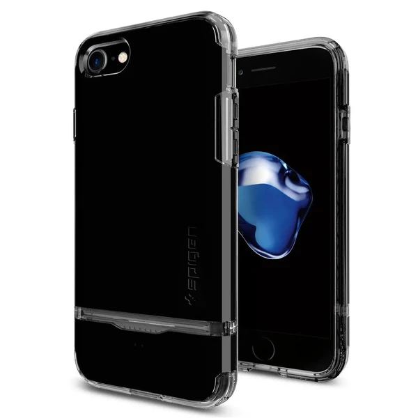 Чохол Spigen Flip Armor Jet Black для iPhone SE 3 | SE 2 | 8 | 7