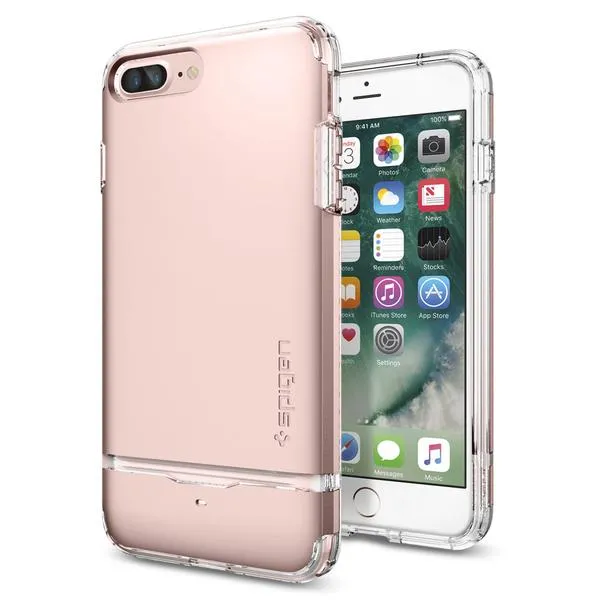 Чехол Spigen Flip Armor Rose Gold для iPhone 7 Plus | 8 Plus