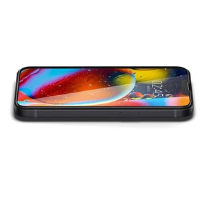 Защитное стекло Spigen Full Coverage HD Tempered Glass для iPhone 14 | 13 | 13 Pro - Фото 5