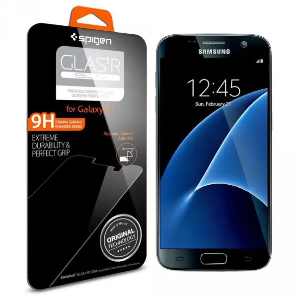 Захисне скло Spigen GLAS.tR SLIM HD для Samsung Galaxy S7
