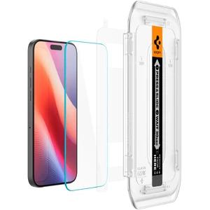 Защитное стекло с аппликатором Spigen Glas.tR EZ Fit 2-Pack для iPhone 16 Pro - Фото 3