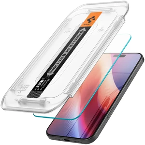 Защитное стекло с аппликатором Spigen Glas.tR EZ Fit 2-Pack для iPhone 16 Pro - Фото 4