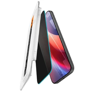 Прозрачное защитное стекло с аппликатором Spigen Glas.tr EZ Fit для iPhone 16 Pro - Фото 7