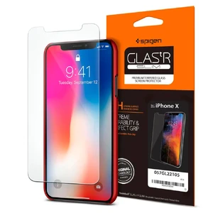 Защитное стекло Spigen GLAS.tR SLIM для iPhone 11 Pro | X | XS (2 стекла) - Фото 2