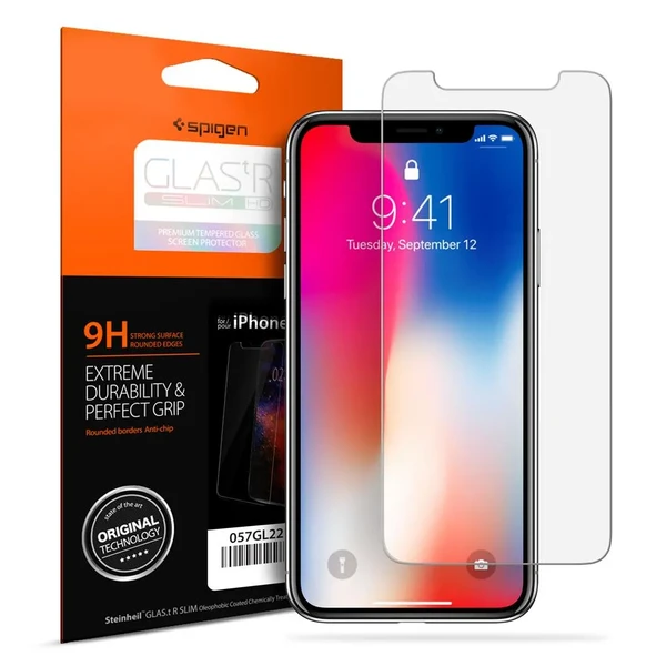 Захисне скло Spigen GLAS.tR SLIM HD для iPhone 11 Pro | X | XS