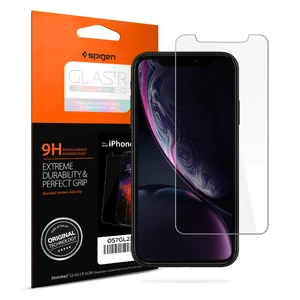Защитное стекло Spigen GLAS.tR SLIM HD для iPhone 11 | XR - Фото 2