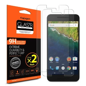 Захисне скло Spigen GLAS.tR SLIM для Huawei Nexus 6P (2 скла) - Фото 2