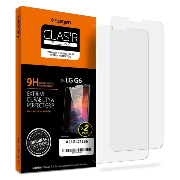 Защитное стекло Spigen GLAS.tR SLIM для LG G6 в Ужгороде