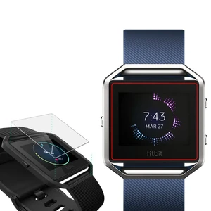 Захисне скло Spigen GLAS.tR SLIM для годин Fitbit Blaze (3 скла) - Фото 4