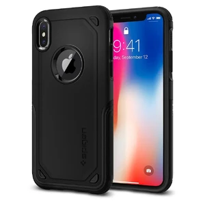 Чехол Spigen Hybrid Armor Black для iPhone X | XS 057CS22349 - Фото 1