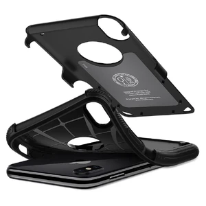 Чехол Spigen Hybrid Armor Black для iPhone X | XS - Фото 7