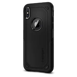 Чехол Spigen Hybrid Armor Black для iPhone X | XS - Фото 4