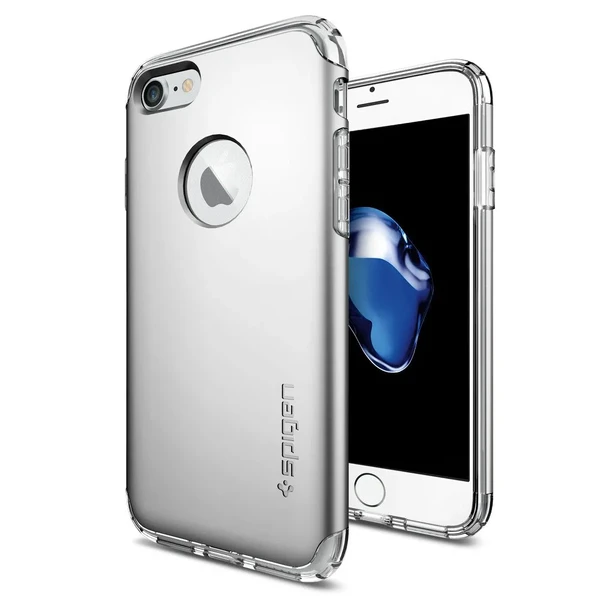 Чехол Spigen Hybrid Armor Satin Silver для iPhone 7 | 8 в Кропивницком