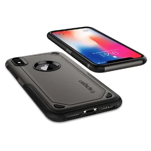 Чохол Spigen Hybrid Armor Gunmetal для iPhone X | XS - Фото 8