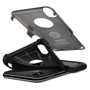 Чохол Spigen Hybrid Armor Gunmetal для iPhone X | XS - Фото 7