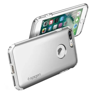 Чехол Spigen Hybrid Armor Satin Silver для iPhone 7 Plus | 8 Plus - Фото 10