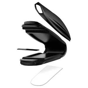 Універсальний автодержатель Spigen Kuel S40-2 Turbulence Universal Car Mount Black - Фото 5