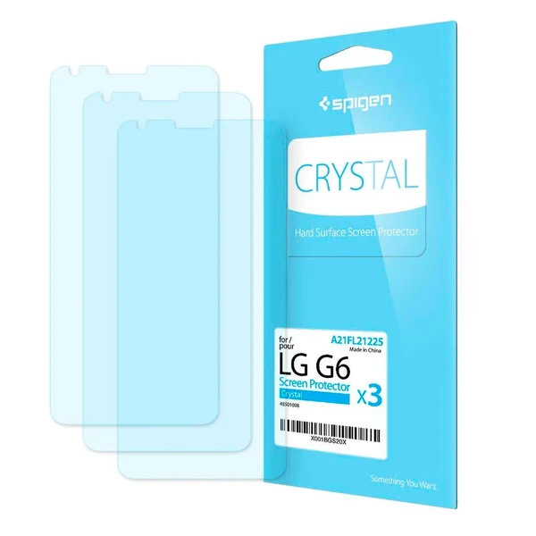 Защитная пленка Spigen Crystal для LG G6 (3 пленки)