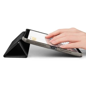 Черный чехол-книжка Spigen Liquid Air Folio для iPad mini 6 (2021) - Фото 3