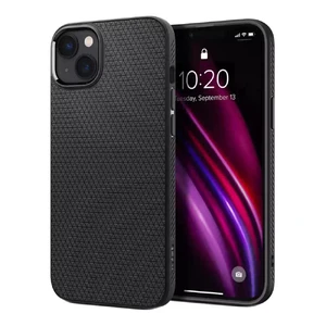 Силіконовий чохол Spigen Liquid Air для iPhone 14 Plus Matte Black