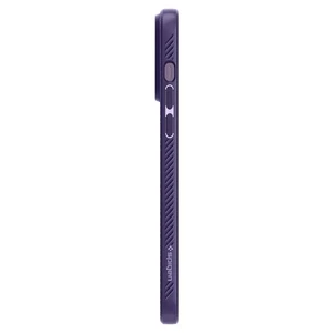 Защитный чехол Spigen Liquid Air Deep Purple для iPhone 14 Pro Max - Фото 4