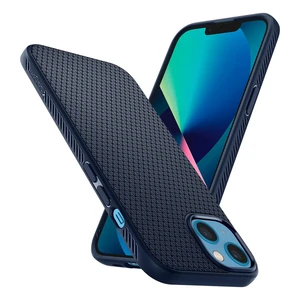 Захисний чохол Spigen Liquid Air Navy Blue для iPhone 13 - Фото 4