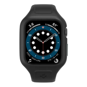 Чорний протиударний чохол-ремінець Spigen Liquid Air Pro для Apple Watch 40 mm SE 6 | 5 | 4