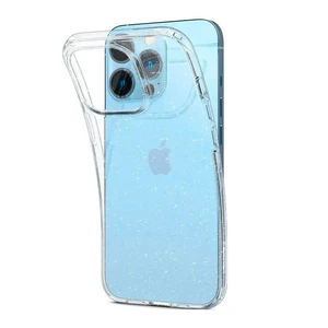 Прозорий захисний чохол Spigen Liquid Crystal Glitter Crystal Quartz для iPhone 13 Pro - Фото 2