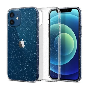 Силіконовий чохол Spigen Liquid Crystal Glitter Crystal Quartz для iPhone 12 mini